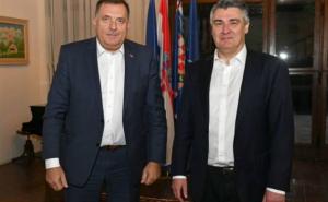 Twitter / Milorad Dodik i Zoran Milanović